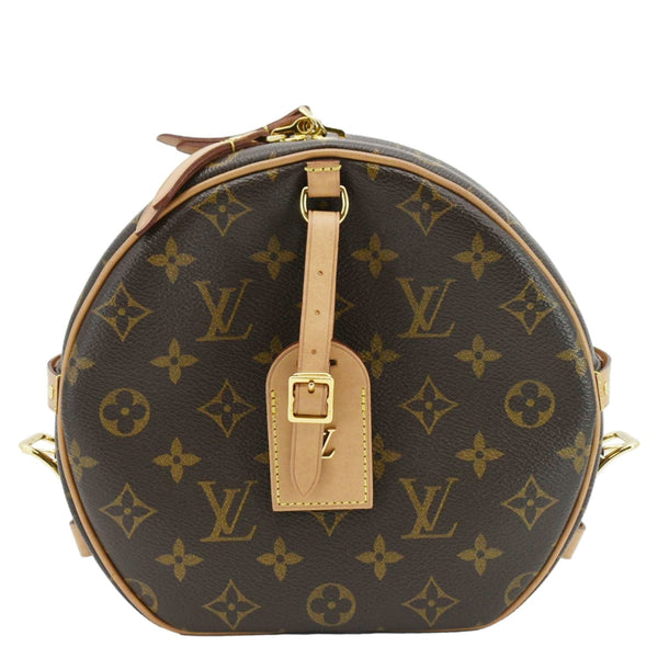 LOUIS VUITTON Boite Chapeau Souple Monogram Canvas Shoulder Bag Brown