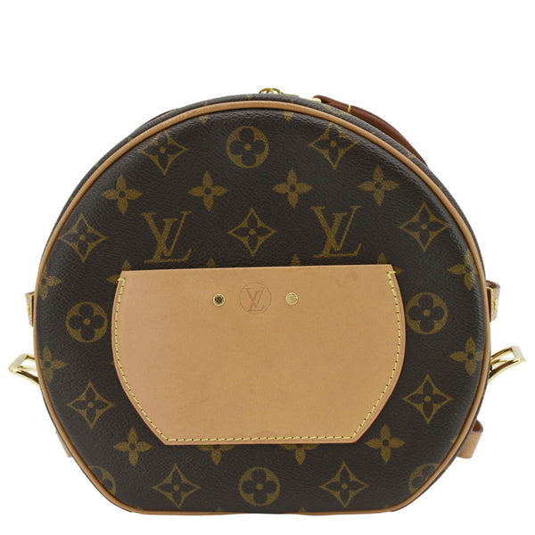 LOUIS VUITTON Boite Chapeau Souple Monogram Canvas Shoulder Bag Brown