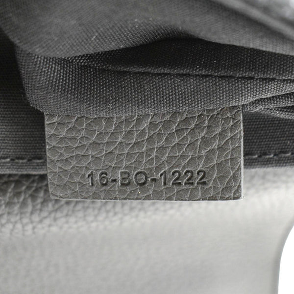 CHRISTIAN DIOR Saddle Oblique Jacquard Crossbody Bag Black