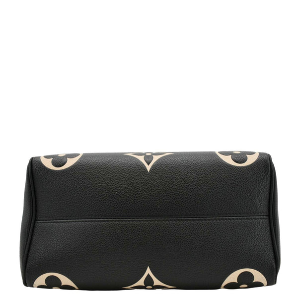 LOUIS VUITTON Speedy 25 Bandouliere Monogram Empreinte Leather Crossbody Bag Bicolor