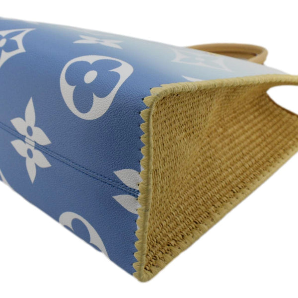 LOUIS VUITTON Onthego GM Cities By The Pool Canvas Tote Bag Multicolor