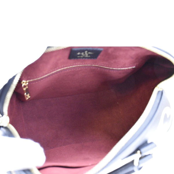 LOUIS VUITTON Speedy 25 Bandouliere Monogram Empreinte Leather Crossbody Bag Bicolor