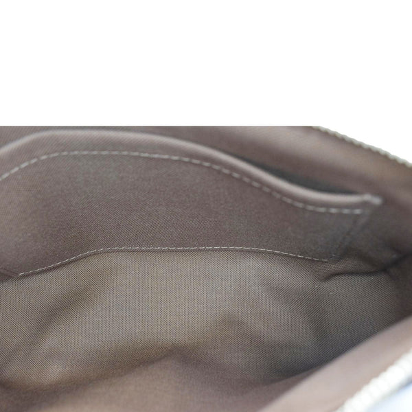 LOUIS VUITTON Pochette Monogram Canvas Pouch Brown