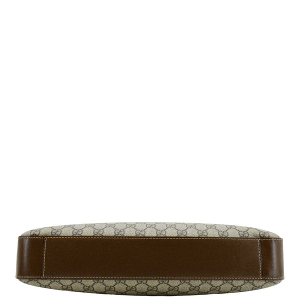 GUCCI Interlocking GG Supreme Canvas Briefcase Shoulder Bag Brown 674140