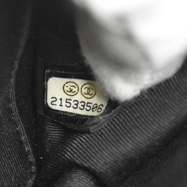 CHANEL Grosgrain Ballerine Flap Leather Crossbody Bag with code