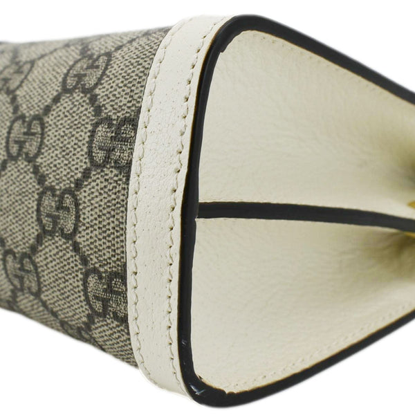 GUCCI Ophidia GG Small Supreme Canvas Chain Shoulder Bag Beige 503877