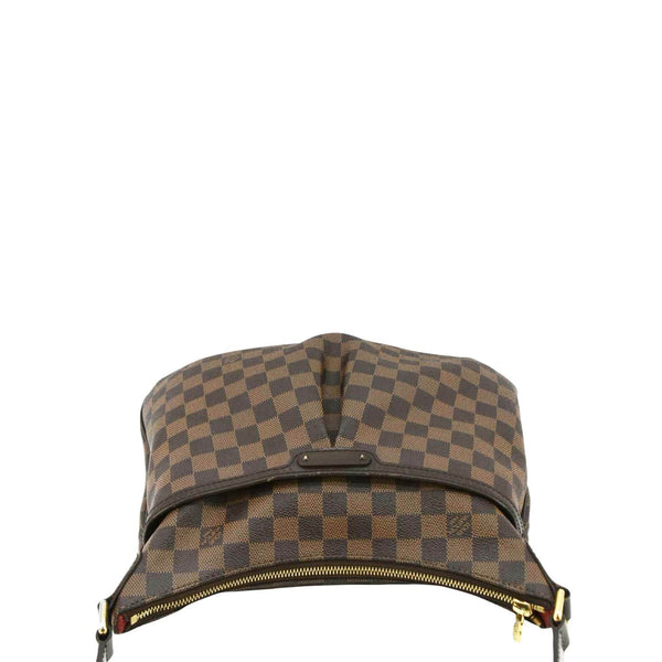 LOUIS VUITTON Bloomsbury PM Damier Ebene Crossbody Bag Brown