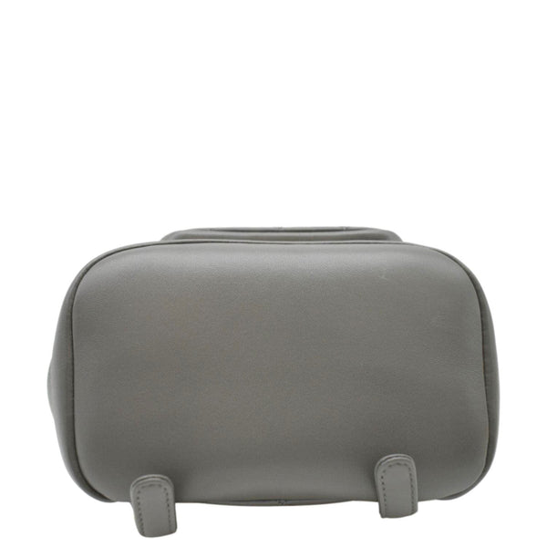 CHANEL Michael Kors gray leather backpack