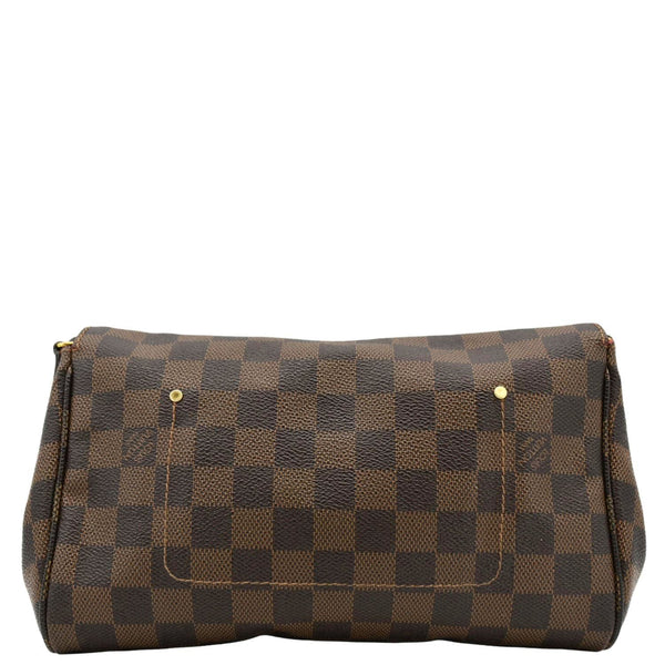 LOUIS VUITTON Favorite MM Damier Ebene Crossbody Bag Brown