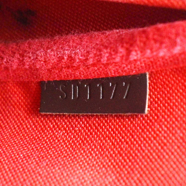 LOUIS VUITTON Favorite MM Damier Ebene Crossbody Bag Brown