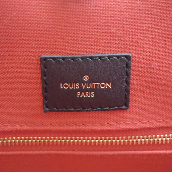 LOUIS VUITTON Onthego GM Giant Monogram Canvas Tote Bag Brown