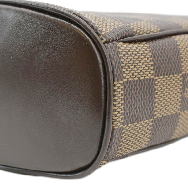 LOUIS VUITTON Ipanema GM Damier Ebene Crossbody Bag Brown