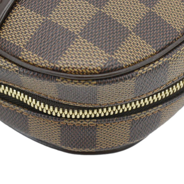 LOUIS VUITTON Ipanema GM Damier Ebene Crossbody Bag Brown
