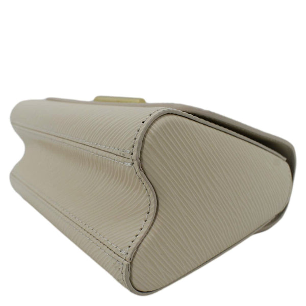 LOUIS VUITTON Twist PM Epi Leather Crossbody Bag Off White
