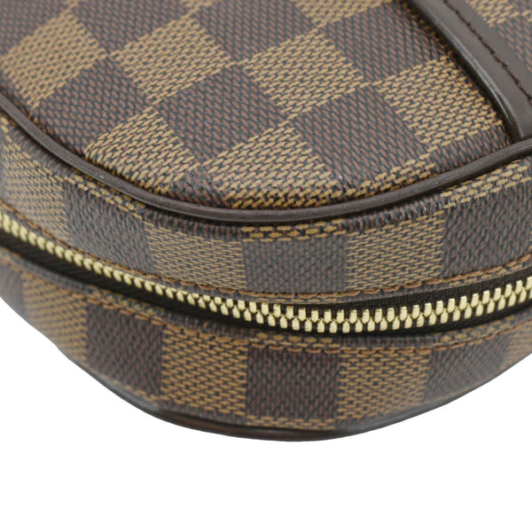 LOUIS VUITTON Ipanema GM Damier Ebene Crossbody Bag Brown