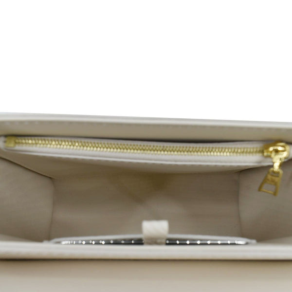 LOUIS VUITTON Twist PM Epi Leather Crossbody Bag Off White