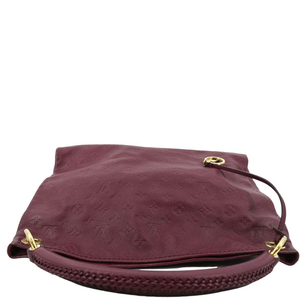 LOUIS VUITTON Artsy MM Empreinte Leather Hobo Bag Raisin