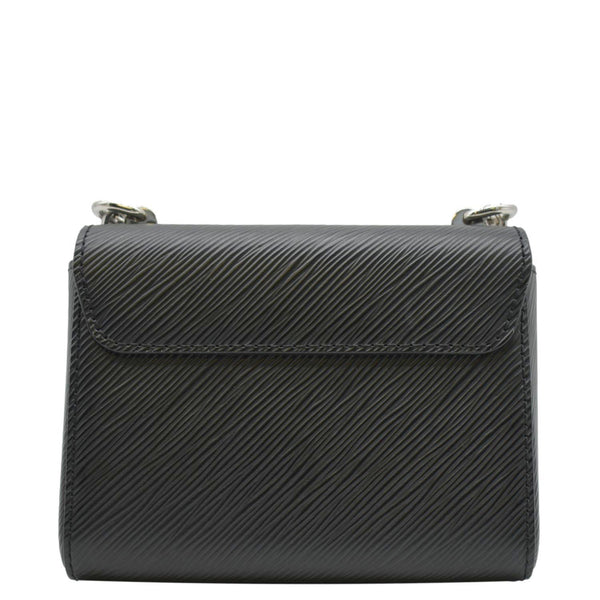 LOUIS VUITTON Mini LV Twist Epi Leather Shoulder Bag Black