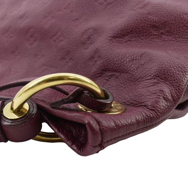 LOUIS VUITTON Artsy MM Empreinte Leather Hobo Bag Raisin