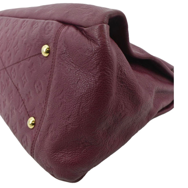 LOUIS VUITTON Artsy MM Empreinte Leather Hobo Bag Raisin