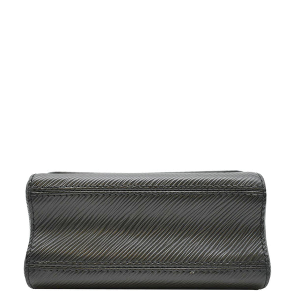 LOUIS VUITTON Mini LV Twist Epi Leather Shoulder Bag Black