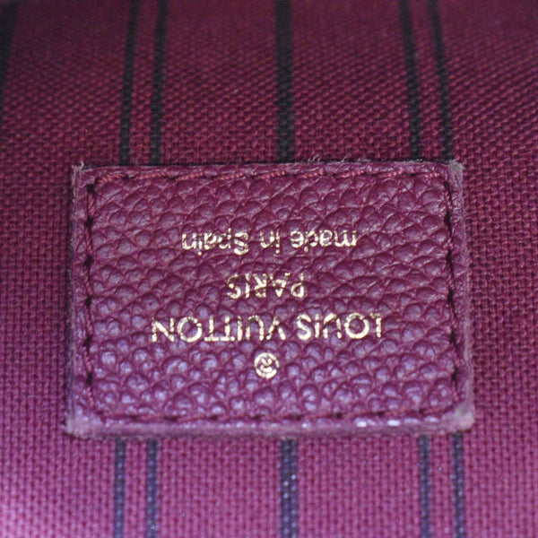 LOUIS VUITTON Artsy MM Empreinte Leather Hobo Bag Raisin