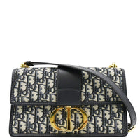 CHRISTIAN DIOR 30 Montaigne Oblique Jacquard Bag front look