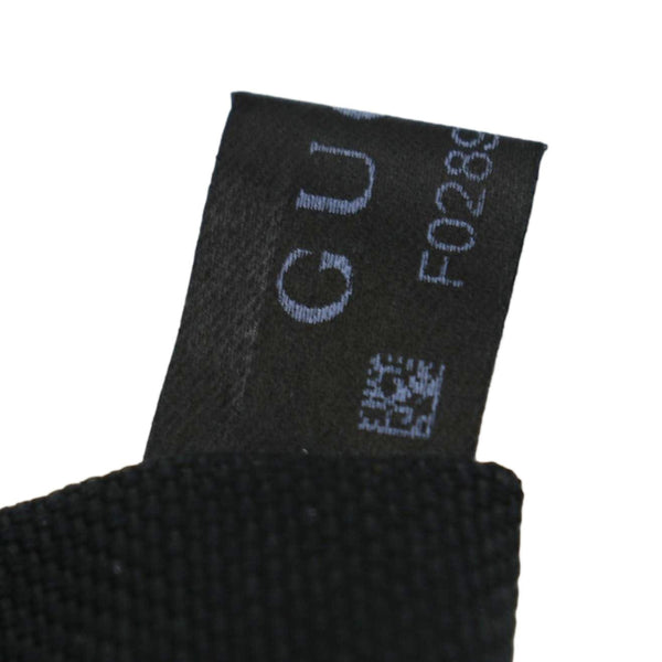 GUCCI Small GG Supreme Canvas Messenger Bag Black 523599