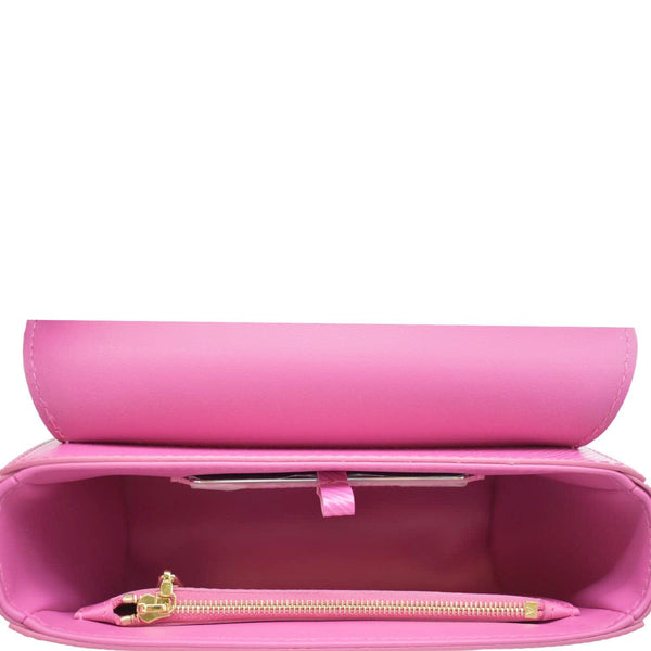 LOUIS VUITTON Twist Small Epi Leather Shoulder Bag Pink