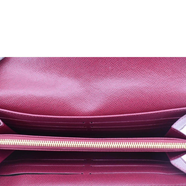 LOUIS VUITTON Sarah Monogram Canvas Wallet Brown