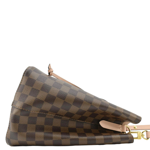 LOUIS VUITTON Neonoe MM Damier Ebene Shoulder Bag Brown