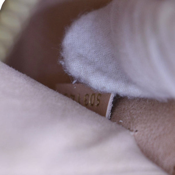 LOUIS VUITTON Neonoe MM Damier Ebene Shoulder Bag Brown