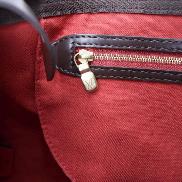 LOUIS VUITTON Speedy 35 Damier Ebene Satchel Bag Brown