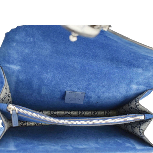 GUCCI Dionysus Blooms GG Supreme Canvas Shoulder Bag Beige 400249