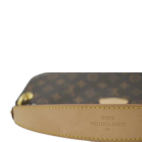 LOUIS VUITTON Graceful PM Monogram Canvas Hobo Shoulder Bag Brown