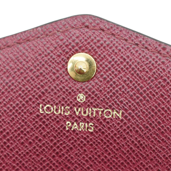 LOUIS VUITTON Sarah Monogram Canvas Wallet Brown