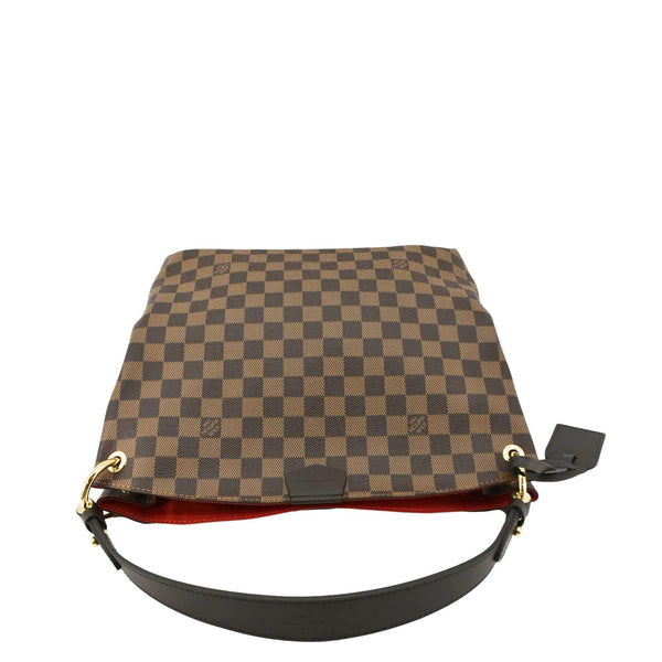 LOUIS VUITTON Graceful PM Monogram Canvas Hobo Shoulder Bag Brown