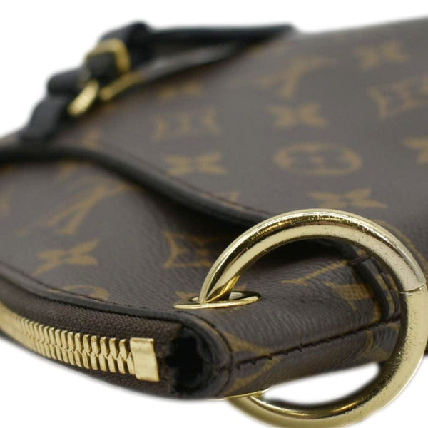 LOUIS VUITTON Odeon NM PM Monogram Canvas Shoulder Bag Brown