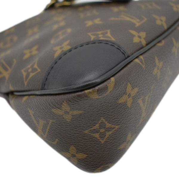 LOUIS VUITTON Odeon NM PM Monogram Canvas Shoulder Bag Brown