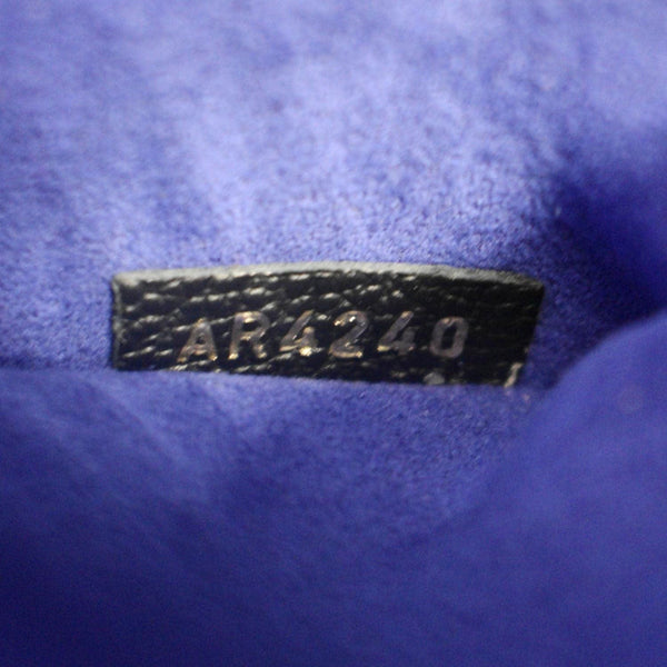 LOUIS VUITTON Neo Alma PM Monogram Empreinte Shoulder Bag Black