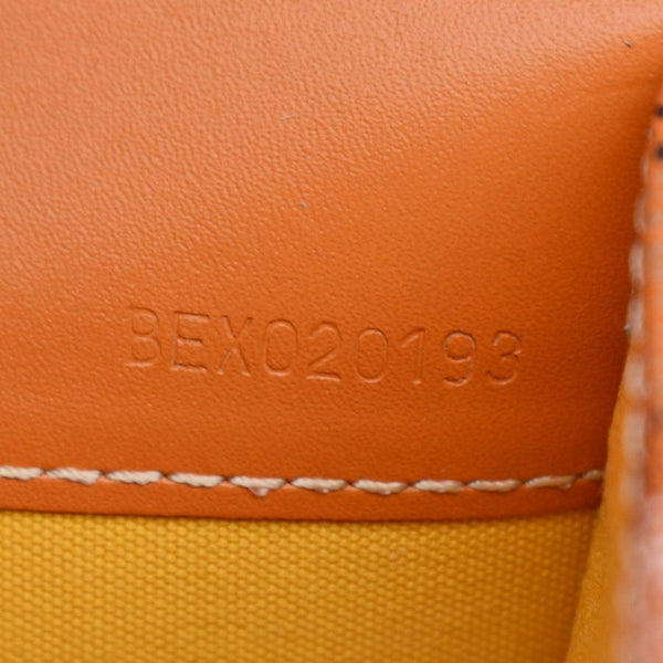 GOYARD Camondo MM Canvas Horizontal Clutch Orange