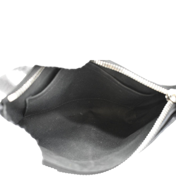 LOUIS VUITTON Pallas Monogram Empreinte Clutch Crossbody Bag Black