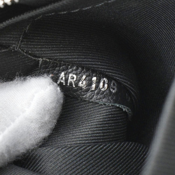 LOUIS VUITTON Pallas Monogram Empreinte Clutch Crossbody Bag Black