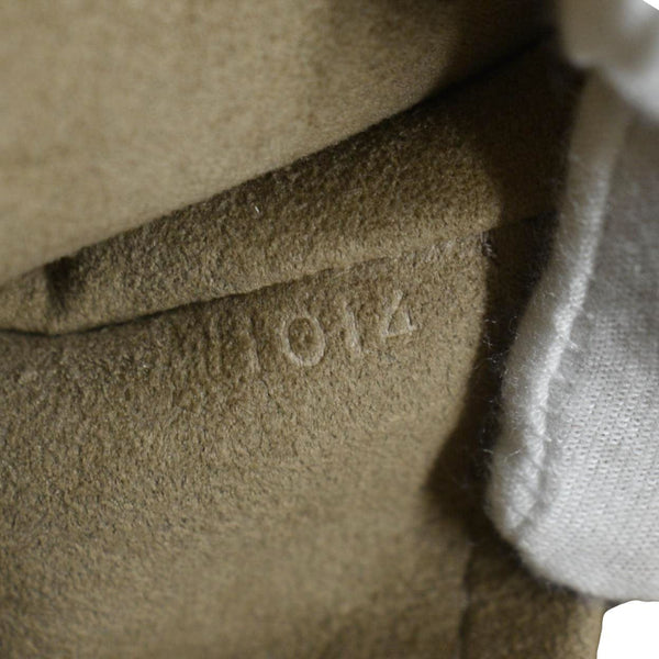 LOUIS VUITTON Trouville Multicolor Monogram Canvas Satchel Bag Black