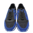 LOUIS VUITTON Runaway Trainer Damier Leather Sneakers Blue US 6