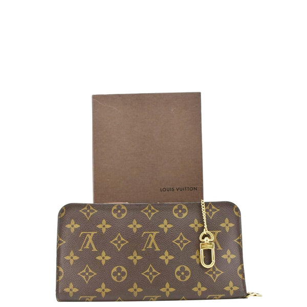 LOUIS VUITTON Insolite Monogram Canvas Organizer Wallet Brown