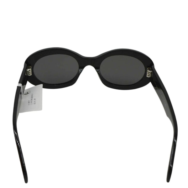 CELINE Triomphe 01 Acetate Sunglasses Black
