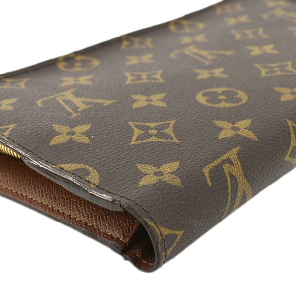 LOUIS VUITTON Insolite Monogram Canvas Organizer Wallet Brown