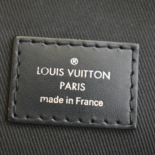 LOUIS VUITTON Avenue Sling Damier Graphite Backpack Bag Black