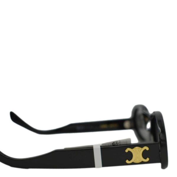CELINE Triomphe 01 Acetate Sunglasses Black